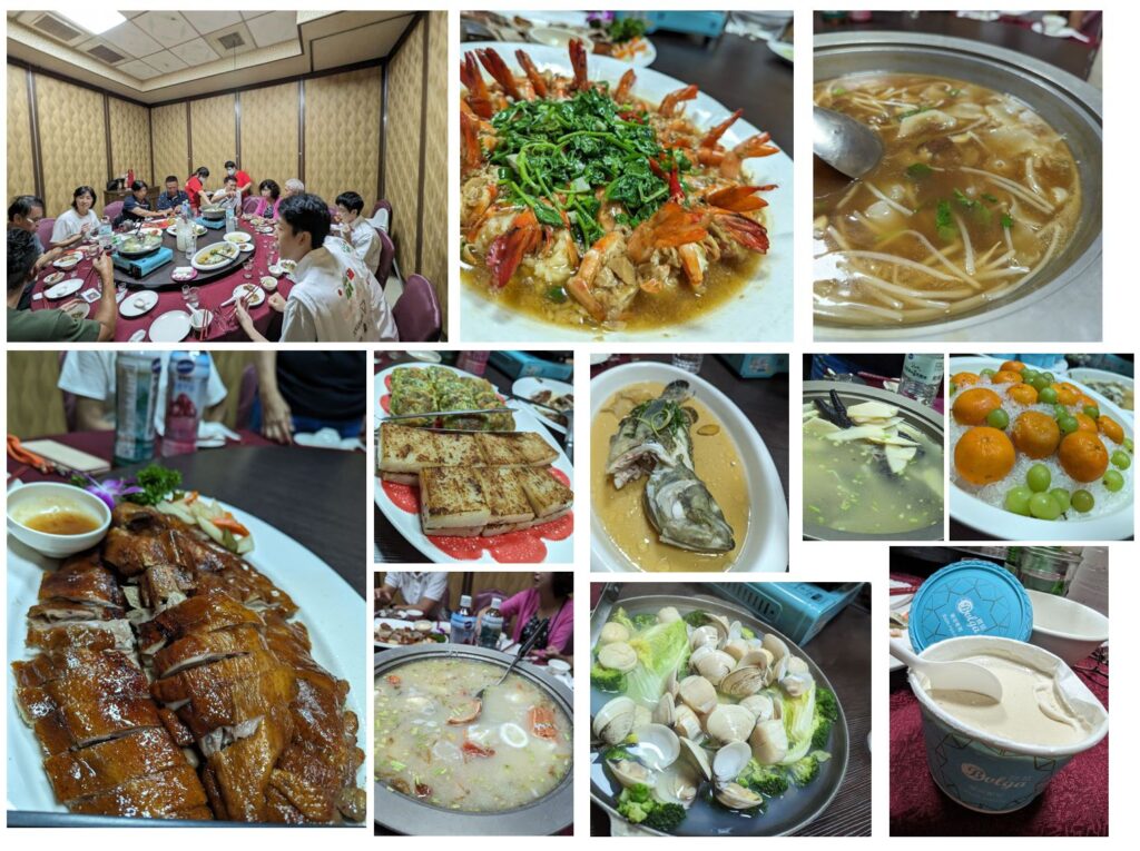 台湾中部エリアの代表的な宴会料理